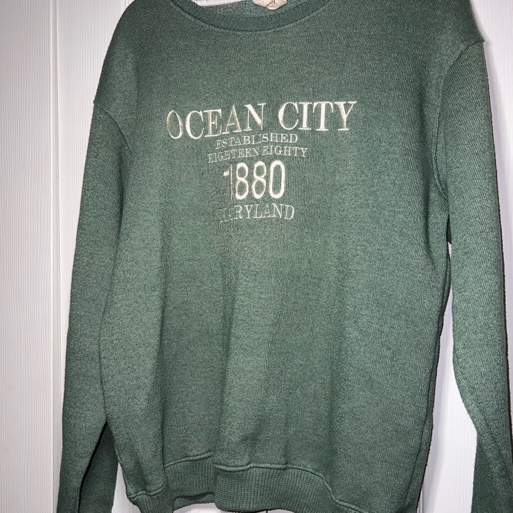 ocean city crew neck